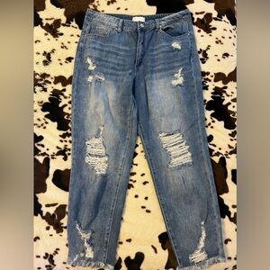 Distressed Petra jeans